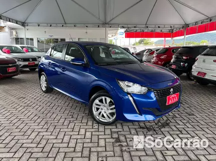 Peugeot 208 ACTIVE 1.6 16V AT6 na cor Azul em Palhoça / SC - 6505272