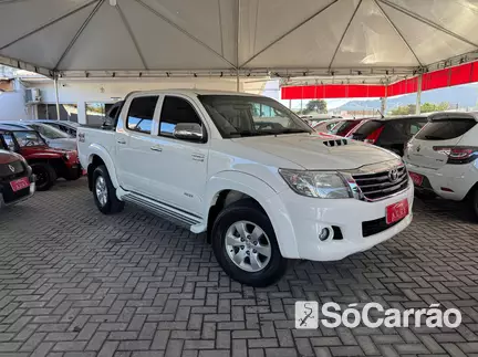 Toyota HILUX CD SRV 4X4 3.0 na cor Branca em Palhoça / SC - 6514101