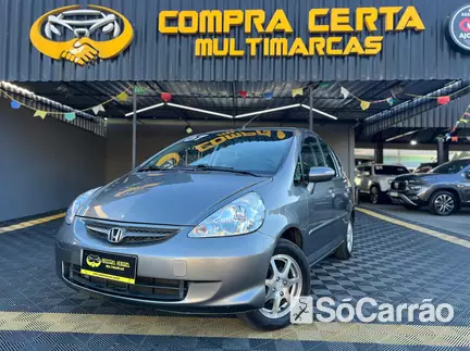 Honda FIT EX 1.5 16V CVT FLEXONE na cor Cinza em Joinville / SC - 6792837