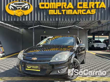 Chevrolet VECTRA GT-X 2.0 8V FLEXPOWER na cor Preta em Joinville / SC - 6801745