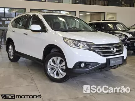 Honda CR-V EXL 4WD 2.0 16V AT na cor Branca em Florianópolis / SC - 6452058