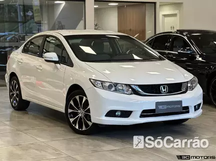 Honda CIVIC LXR 2.0 16V AT5 na cor Branca em Florianópolis / SC - 6607818