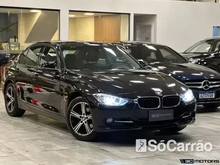 BMW 320I 2.0 16V TB ACTIVEFLEX na cor Preta em Florianópolis / SC - 6637654