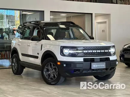 Ford BRONCO SPORT WILDTRAK AWD 2.0 16V ECOBOOST GTDI AT na cor Branca em Florianópolis / SC - 6789767