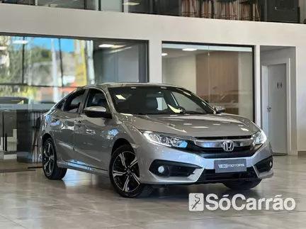 Honda CIVIC G10 EXL 2.0 16V CVT na cor Prata em Florianópolis / SC - 6813315