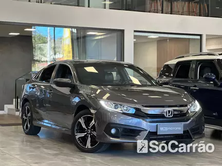 Honda CIVIC G10 EXL 2.0 16V CVT na cor Cinza em Florianópolis / SC - 6912994