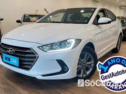Hyundai ELANTRA GLS 2.0 16V AT na cor Branca em Florianópolis / SC - 6758092