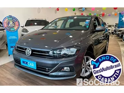 Volkswagen POLO COMFORTLINE 200 1.0 12V TSI AT6 na cor Cinza em Florianópolis / SC - 6944149