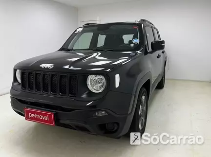 JEEP RENEGADE 1.8 16V AT5 na cor Preta em São José / SC - 6503911