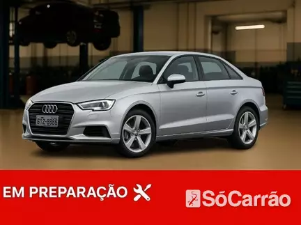 Audi A3 SEDAN ATTRACTION 1.4 16V TFSI TIP na cor Prata em São José / SC - 6992534