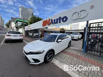 Honda CIVIC TOURING EHEV 2.0 AT na cor Branca em CHAPECO / SC - 6756216