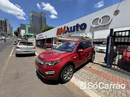 Land Rover DISCOVERY SPORT HSE LUXURY 2.0 TB-SI4 na cor Vermelha em CHAPECO / SC - 6768074