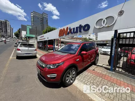 Land Rover DISCOVERY SPORT HSE LUXURY 2.0 TB-SI4 na cor Vermelha em CHAPECO / SC - 6768074