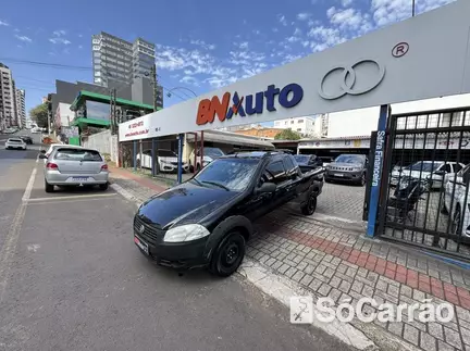 Fiat STRADA CE WORKING 1.4 8V na cor Preta em CHAPECO / SC - 6865650
