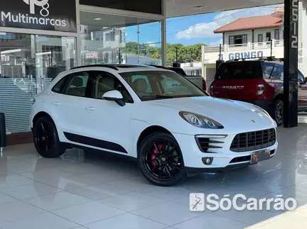 Porsche MACAN S 4X4 3.0 V6 BI-TB PDK na cor Branca em Florianópolis / SC - 6554588