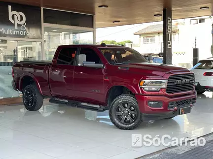 RAM 2500 LARAMIE CREW CAB NIGHT EDITION 4WD 6.7 V6 AT6 na cor Vermelha em Florianópolis / SC - 6564899