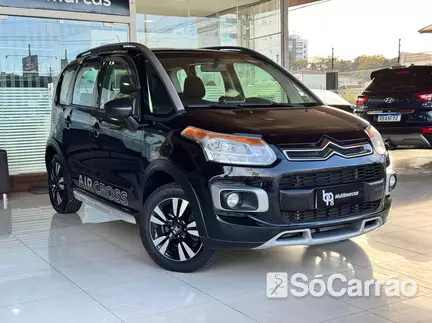 Citroen AIRCROSS GLX 1.6 16V AT na cor Preta em Florianópolis / SC - 6844689