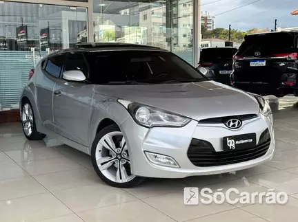 Hyundai VELOSTER 1.6 16V AT na cor Prata em Florianópolis / SC - 6929103