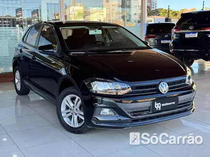 Volkswagen POLO 1.0 12V na cor Preta em Florianópolis / SC - 6937188