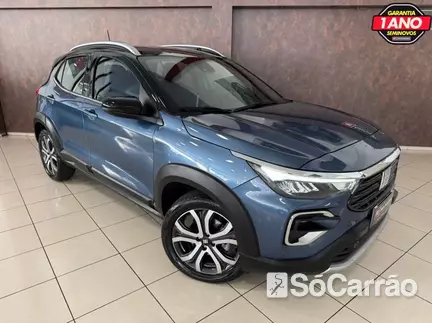 Fiat PULSE IMPETUS (CONNECT ME)  HYBRID 200 1.0 TB CVT na cor Azul em Arapongas / PR - 6772375
