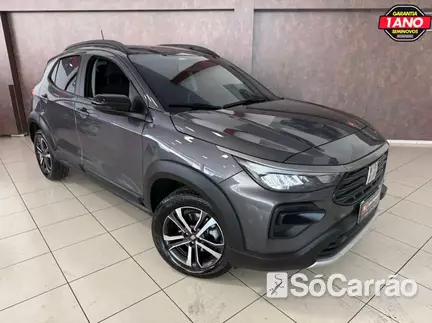 Fiat PULSE AUDACE 200 1.0 TB CVT na cor Cinza em Arapongas / PR - 6788195