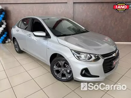 Chevrolet ONIX LTZ 1.0 TB 12V MT6 na cor Prata em Arapongas / PR - 6814093
