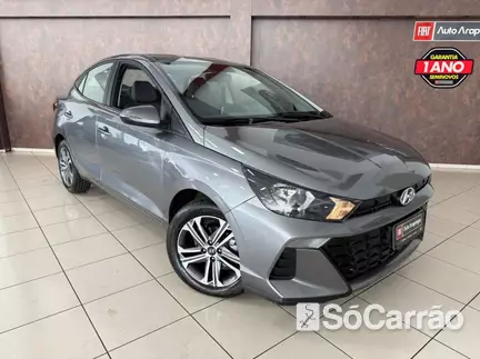 Hyundai HB20S COMFORT 1.0 TGDI 12V AT6 na cor Cinza em Arapongas / PR - 6968544