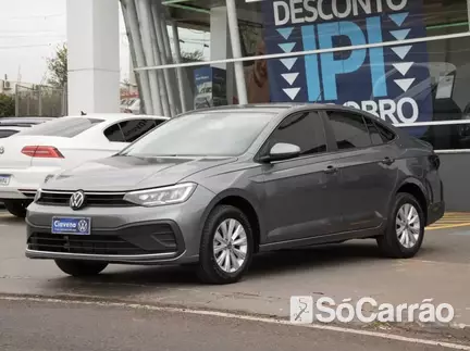Volkswagen VIRTUS 170 1.0 TSI AT na cor Cinza em Arapongas / PR - 6914196