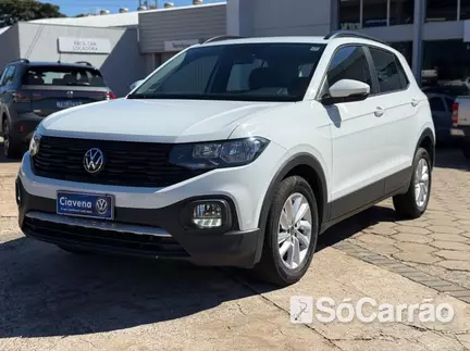 Volkswagen T-CROSS 200 1.0 TSI AT na cor Branca em Arapongas / PR - 6914236