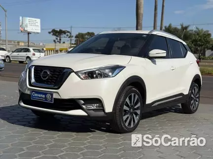 Nissan KICKS S 1.6 16V na cor Branca em Arapongas / PR - 6914412