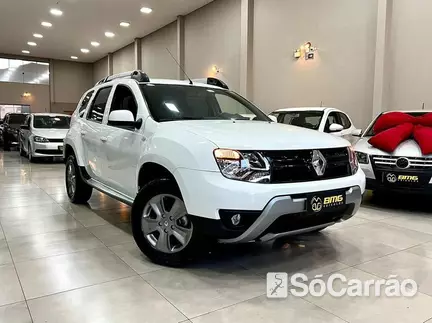 Renault DUSTER DYNAMIQUE 1.6 16V SCE CVT X-TRONIC na cor Branca em Maringá / PR - 6854014