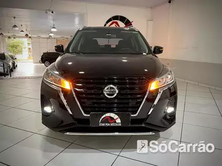 Nissan KICKS ADVANCE 1.6 16V CVT na cor Preta no Porto Alegre / RS - 6574242