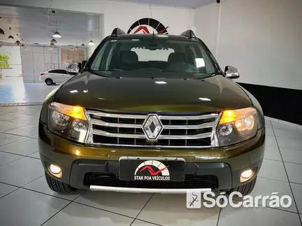 Renault DUSTER DYNAMIQUE 4X4 2.0 16V HIFLEX na cor Verde no Porto Alegre / RS - 6894615