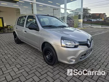 Renault CLIO EXPRESSION 1.0 16V HIFLEX na cor Prata em Sao Bento do Sul / SC - 6808439