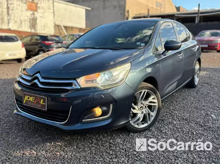 Citroen C4 EXCLUSIVE 2.0 16V AT na cor Azul em Xanxere / SC - 6529872