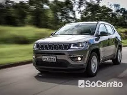JEEP COMPASS LONGITUDE 4X2 2.0 16V AT6 na cor Cinza em Xanxere / SC - 6531810