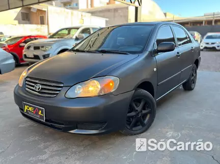 Toyota COROLLA XEI 1.8 MT 16V na cor Preta em Xanxere / SC - 6636175