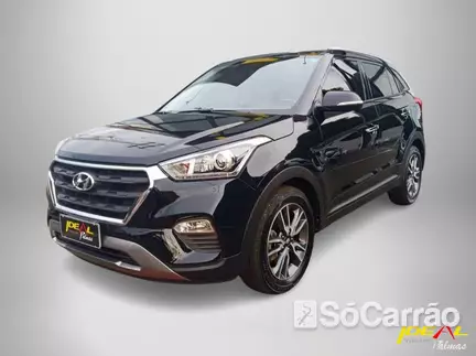 Hyundai CRETA PRESTIGE 2.0 16V AT6 na cor Preta em Xanxere / SC - 6648124