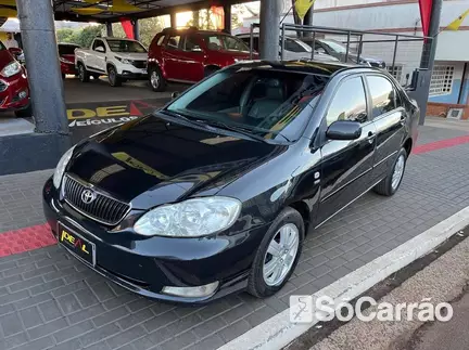 Toyota COROLLA SE-G 1.8 16V AT na cor Preta em Xanxere / SC - 6688366