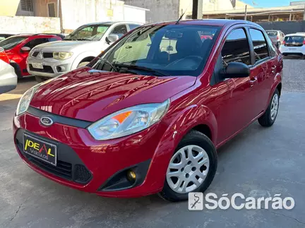 Ford FIESTA SEDAN 1.6 8V na cor Vermelha em Xanxere / SC - 6706711