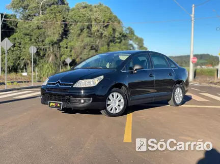 Citroen C4 EXCLUSIVE 2.0 16V AT na cor Preta em Xanxere / SC - 6710576
