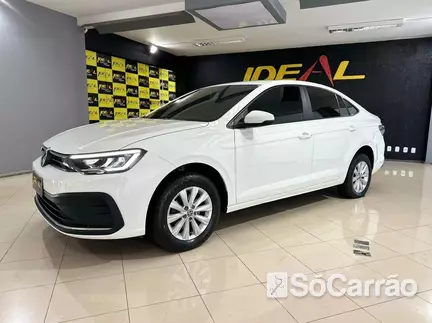 Volkswagen VIRTUS 1.0 TSI AT na cor Branca em Xanxere / SC - 6727391