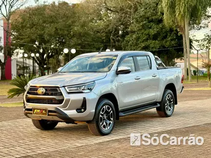 Toyota HILUX CD 4X4 2.8 TB AT na cor Prata em Xanxere / SC - 6783383