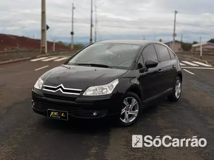 Citroen C4 GLX 2.0 16V AT na cor Preta em Xanxere / SC - 6840485