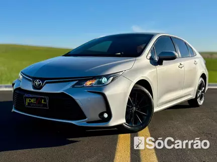 Toyota COROLLA GLI 2.0 VVT-IE 16V CVT na cor Prata em Xanxere / SC - 6846127