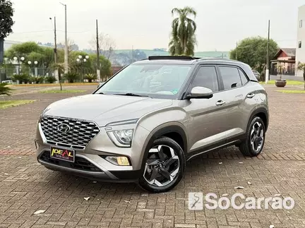 Hyundai CRETA ULTIMATE 2.0 16V AT na cor Prata em Xanxere / SC - 6858275
