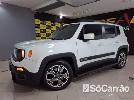 JEEP RENEGADE LONGITUDE 1.8 16V AT6 na cor Branca em Xanxere / SC - 6930199