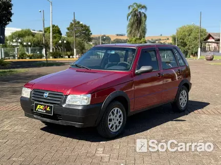 Fiat UNO MILLE 1.0 na cor Vermelha em Xanxere / SC - 6941805