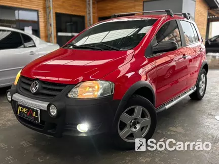 Volkswagen CROSSFOX (CROSSFOX LTD.) 1.6 16V MSI na cor Vermelha em Xanxere / SC - 6960740