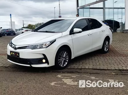 Toyota COROLLA GLI UPPER 1.8 16V CVT na cor Branca em Xanxere / SC - 6962556